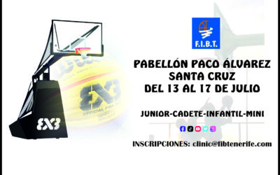 II CLINIC DE TECNIFICACIÓN «VEGA GIMENO» BALONCESTO 3X3 TENERIFE 2026