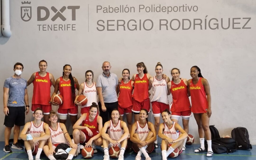 Entrenamiento Baloncesto España U18