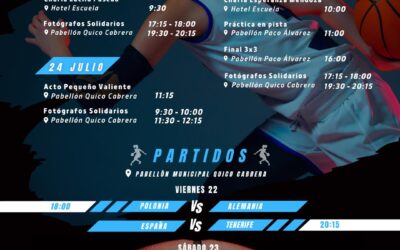 Calendario de actos y partidos Torneo Internacional Femenino U18