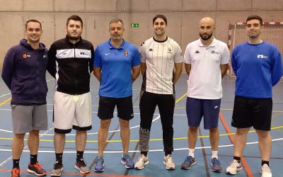 Héctor Báez, de nuevo en el entrenamiento del Comité de Árbitros F.I.B.T.